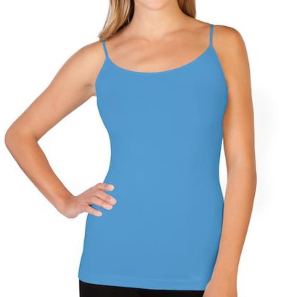 NWT- Skinnytees Cami, Azure Blue